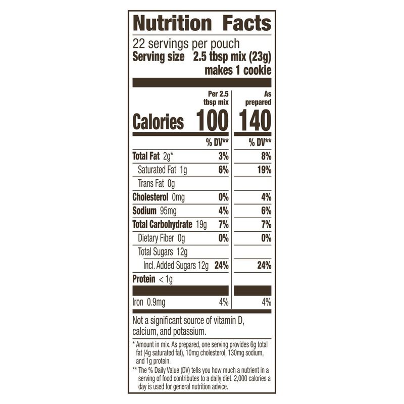 Betty Crocker Chocolate Chip Cookie Mix, 17.5 oz