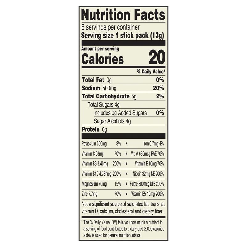 AriZona RXMD Hydration Elixir Watermelon Electrolyte Drink Mix, 0.45 oz, 6 count