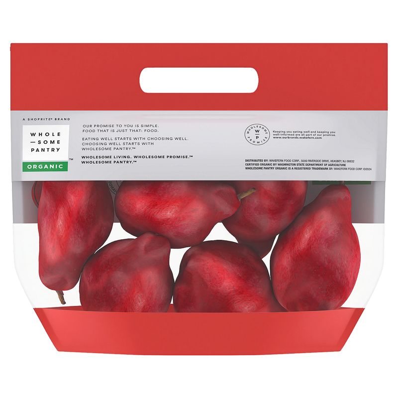 Wholesome Pantry Organic Red Pears, 2 lb bag