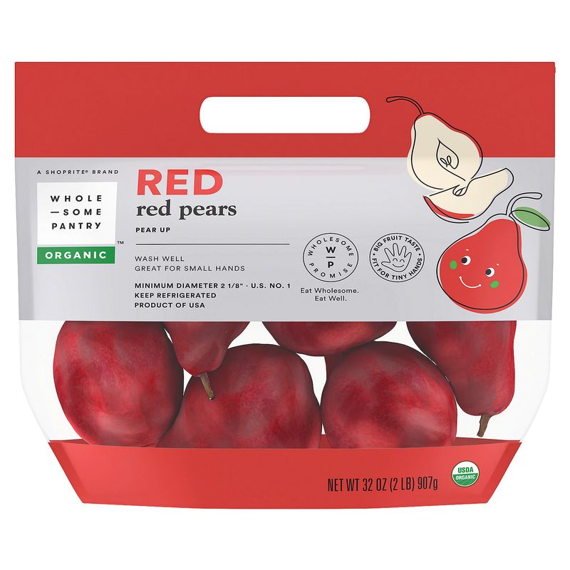 Wholesome Pantry Organic Red Pears, 2 lb bag