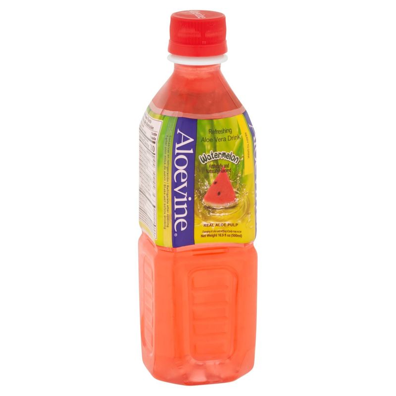 Aloevine Watermelon Refreshing Aloe Vera Drink, 16.9 fl oz