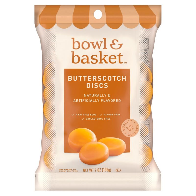 Bowl &amp; Basket Butterscotch Discs, 7 oz