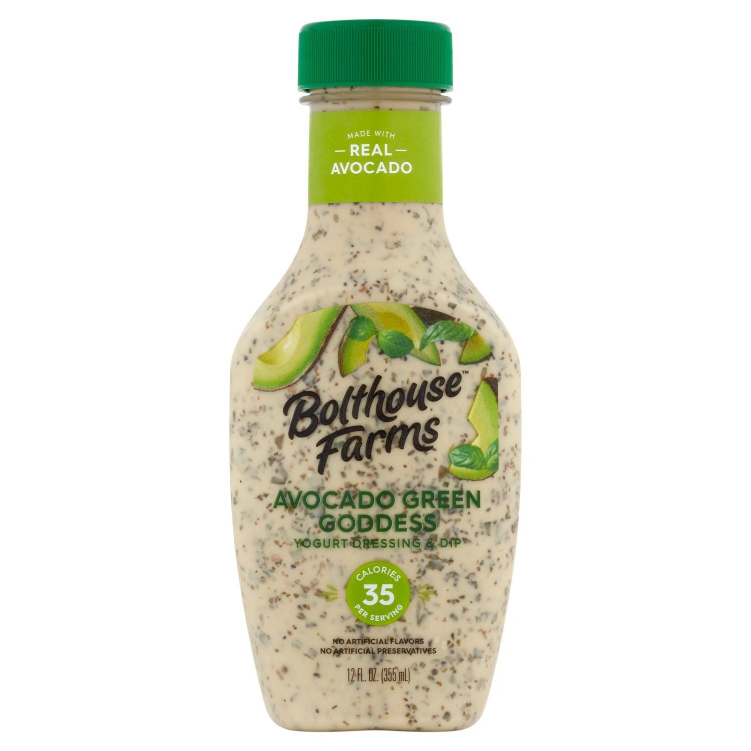 Bolthouse Farms Avocado Green Goddess Yogurt Dressing &amp; Dip, 12 fl oz