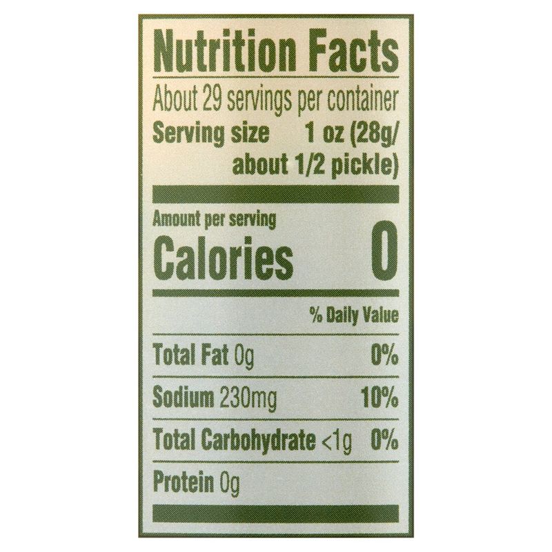 Bowl &amp; Basket Whole Dill Pickles, 46 fl oz