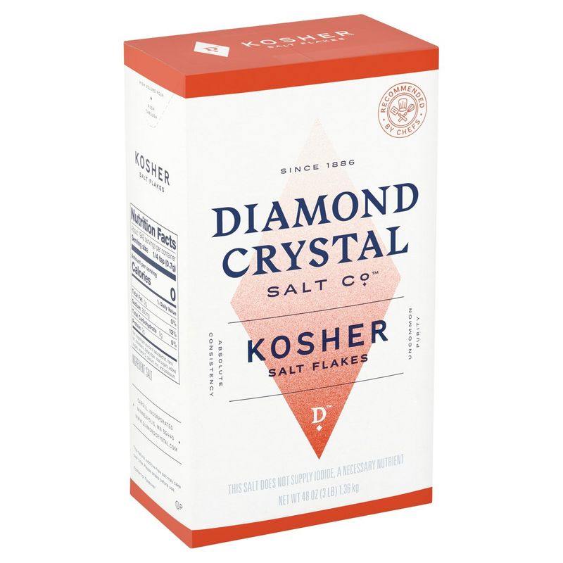 Diamond Crystal Salt Co. Kosher Salt Flakes, 48 oz