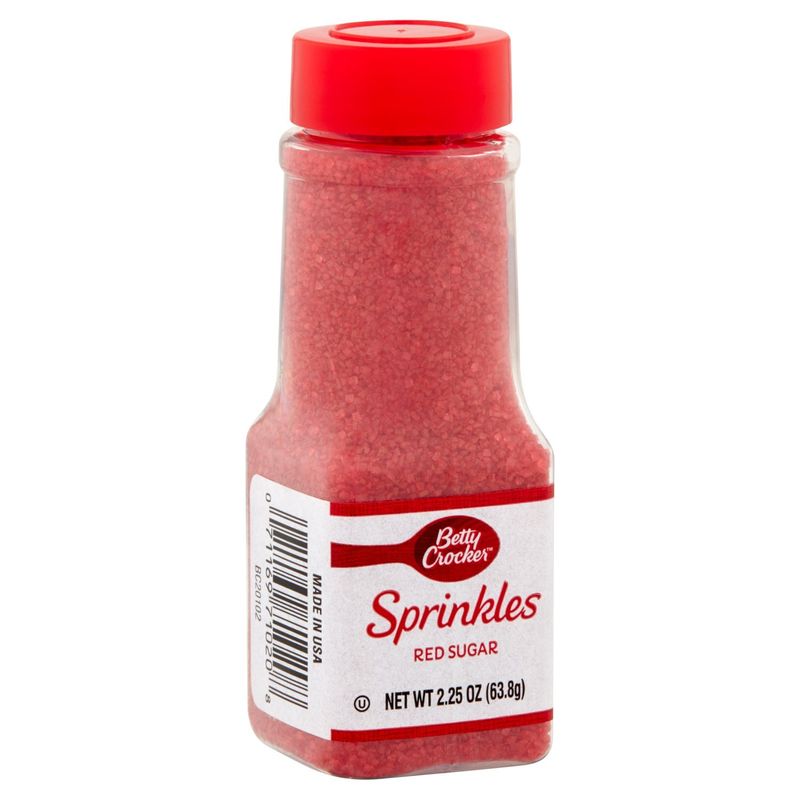 Betty Crocker Red Sugar Sprinkles, 2.25 oz