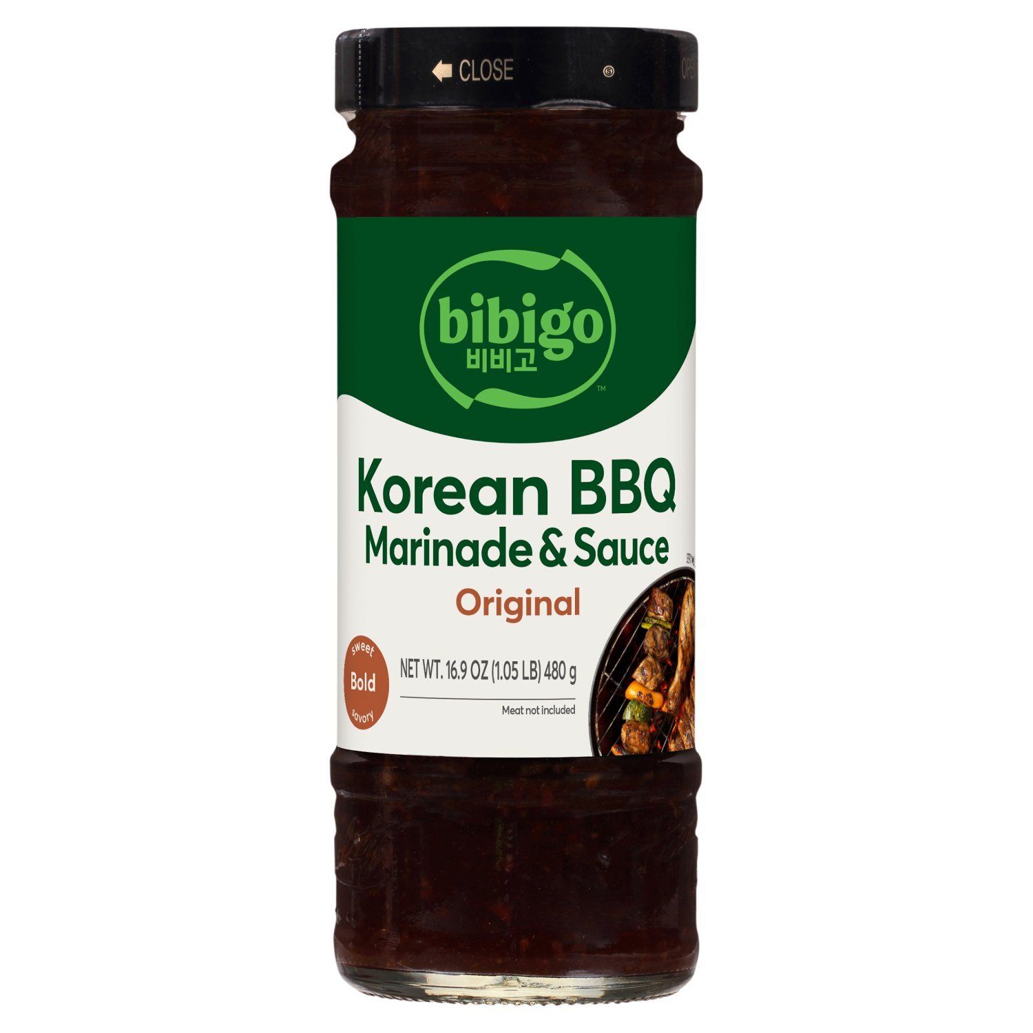 CJ Foods Bibigo Original Korean BBQ Marinade &amp; Sauce, 16.9 oz