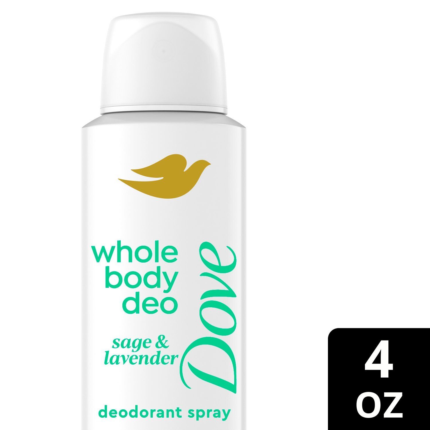 Dove Whole Body Deodorant Sage &amp; Lavender Cooling Spray, 4 oz