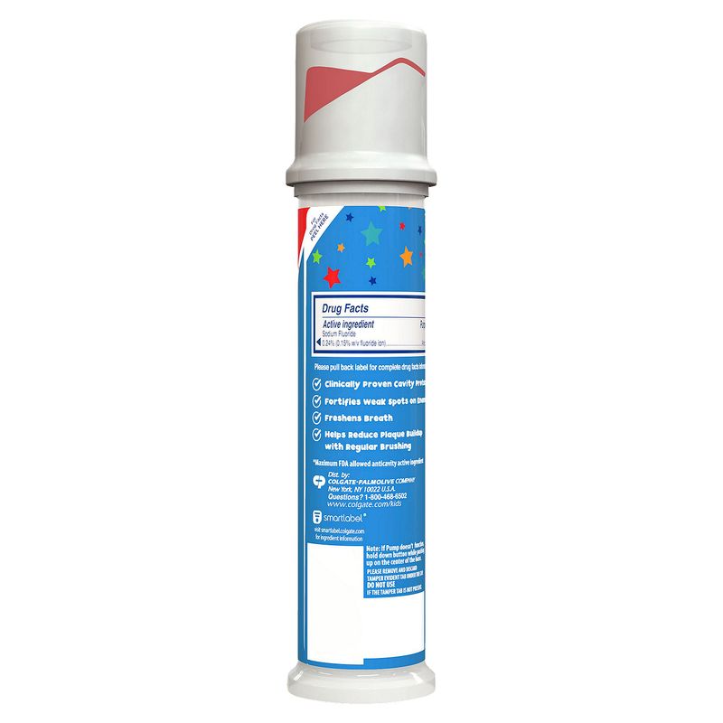 Colgate Kids Toothpaste Pump, Maximum Cavity Protection, 4.4 ounces