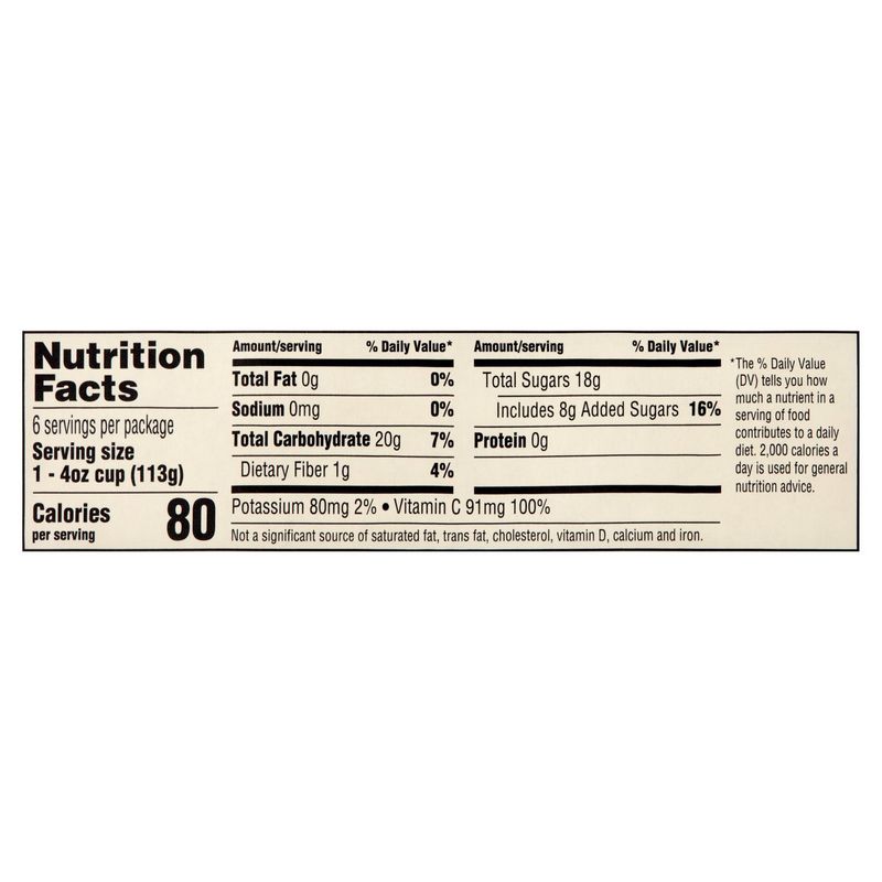 Bowl &amp; Basket Cinnamon Apple Sauce, 4 oz, 6 count