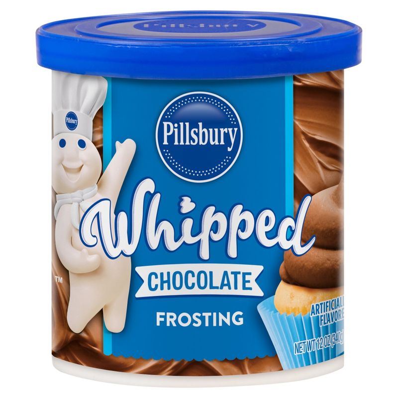 Pillsbury Whipped Chocolate Frosting, 12 oz