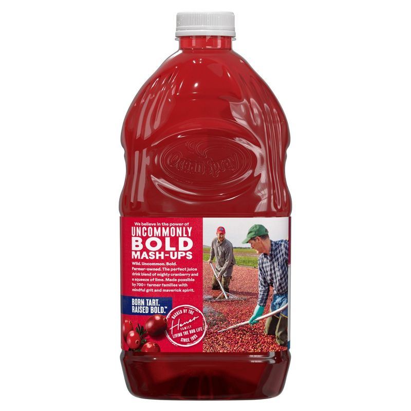 Ocean Spray Cranberry with Lime Flavored Juice Cocktail, 64 fl oz
