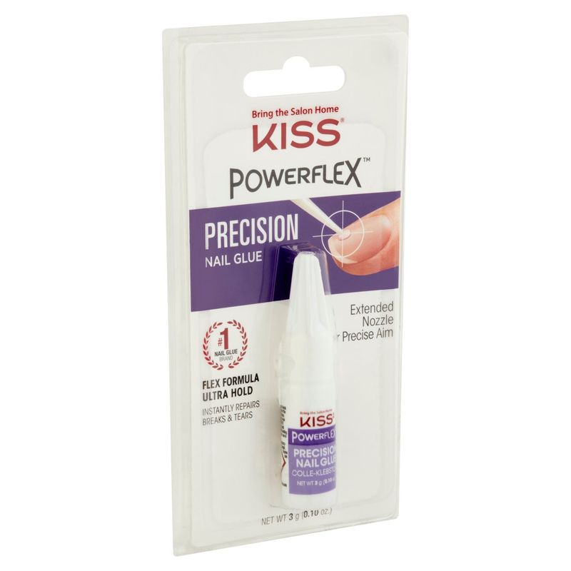 Kiss Powerflex Precision Nail Glue, 0.10 oz
