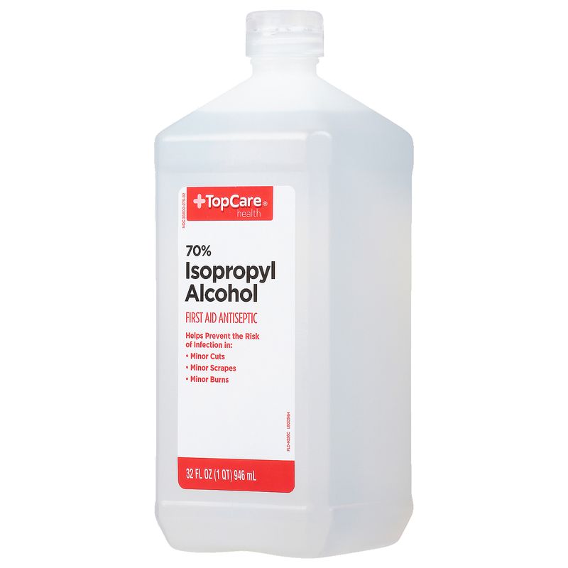 TopCare 70% Isopropyl Alcohol, 32 fl oz