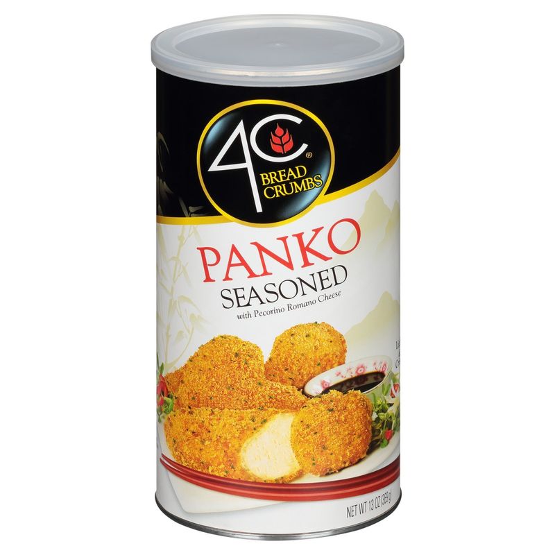 4C Panko Seasoned with Pecorino Romano Cheese Bread Crumbs, 13 oz