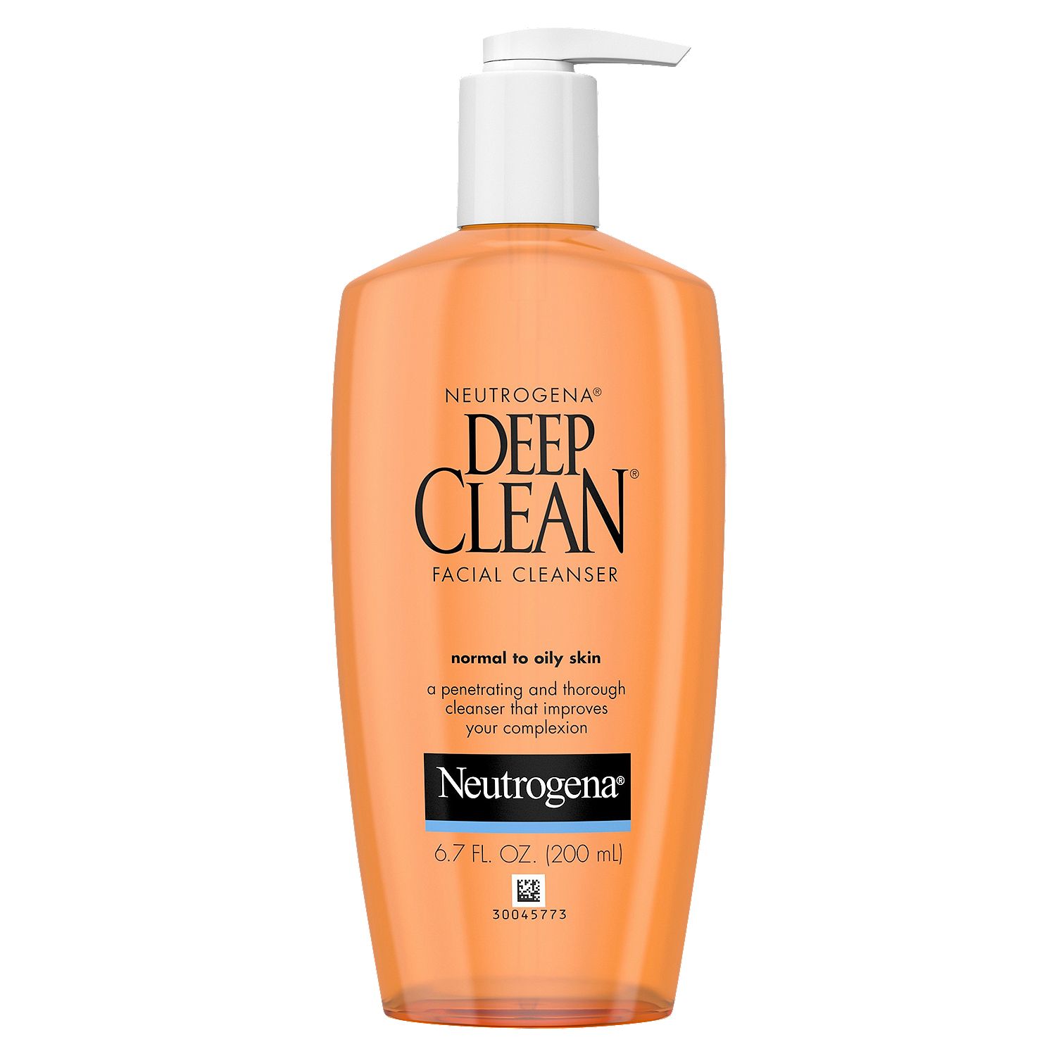 Neutrogena Deep Clean Facial Cleanser, 6.7 fl oz
