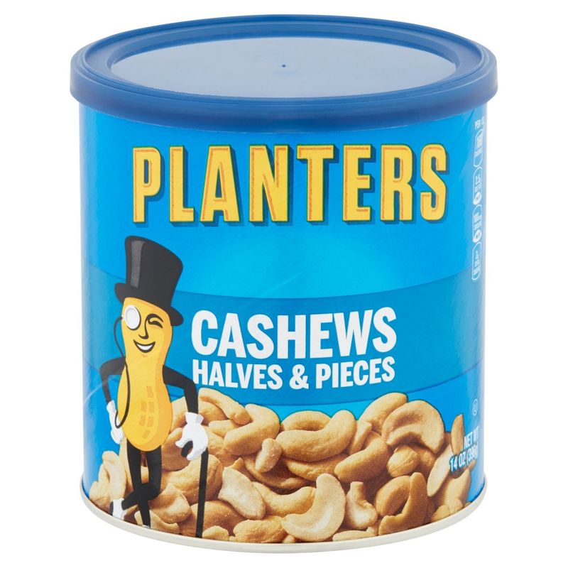 Planters Halves &amp; Pieces Cashews, 14 oz
