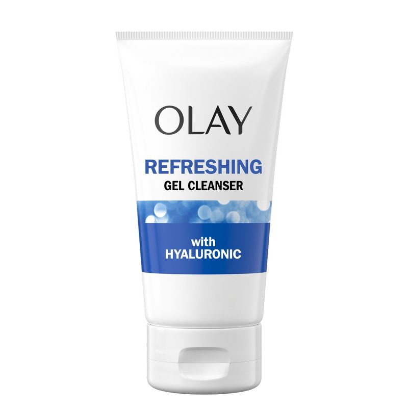 Olay Regenerist Hyaluronic + Peptide 24 Face Wash, Fragrance-Free, 5.0 oz
