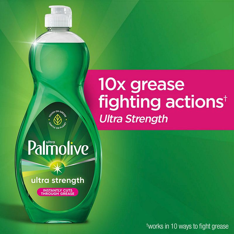 Palmolive Ultra Dishwashing Liquid Dish Soap, Ultra Strength Original- 32.5 Fluid Ounce
