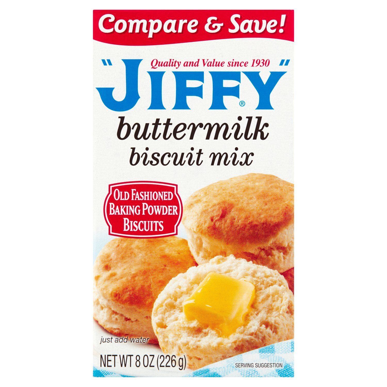 Jiffy Buttermilk Biscuit Mix, 8 oz