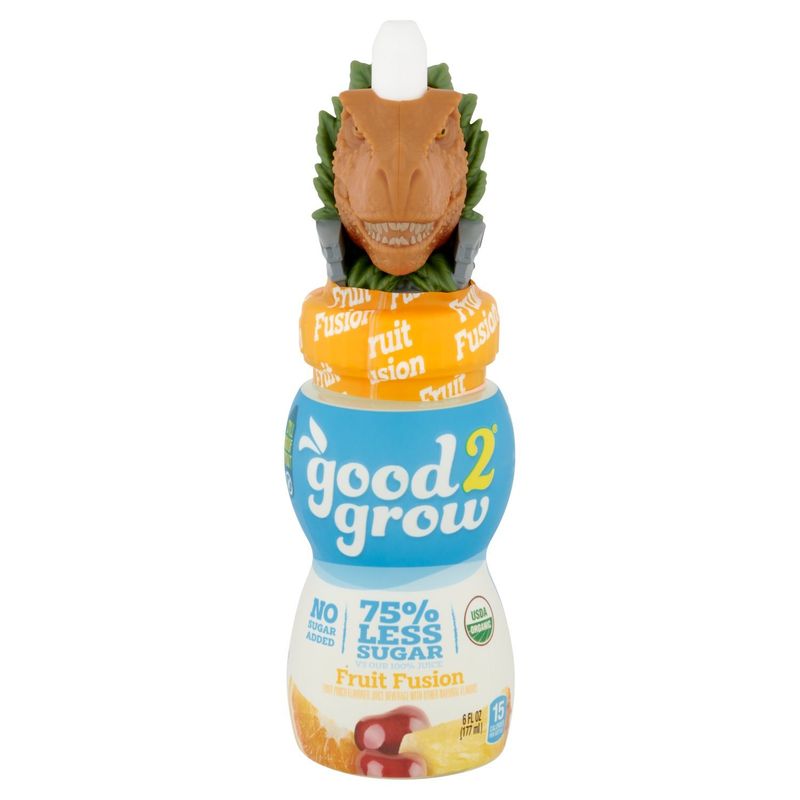 good2grow Organic Low Sugar Fruit Fusion Juice, 6 fl oz