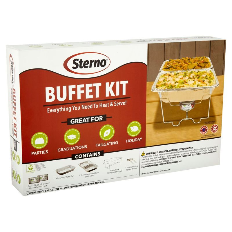 Sterno Buffet Kit