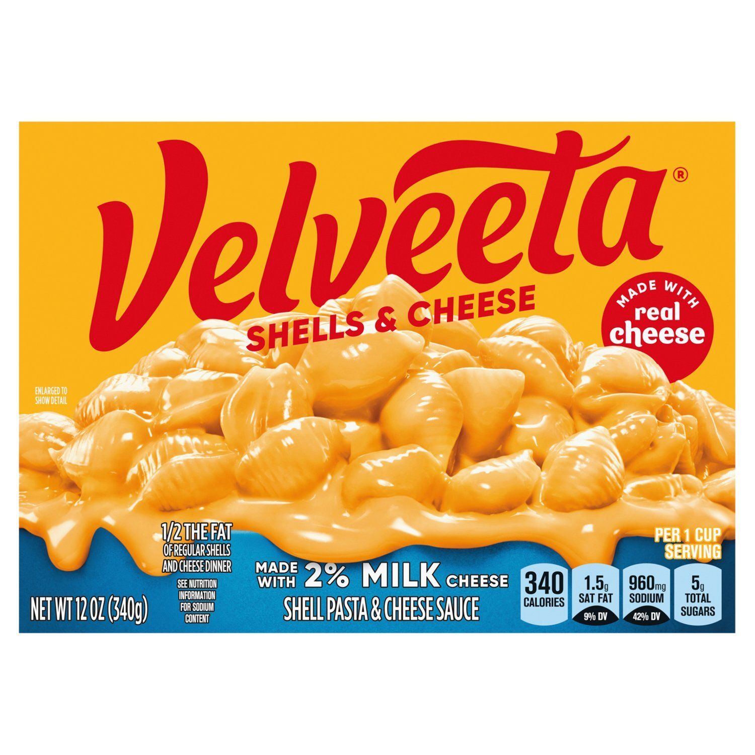 Velveeta Shell Pasta &amp; Cheese Sauce, 12 oz