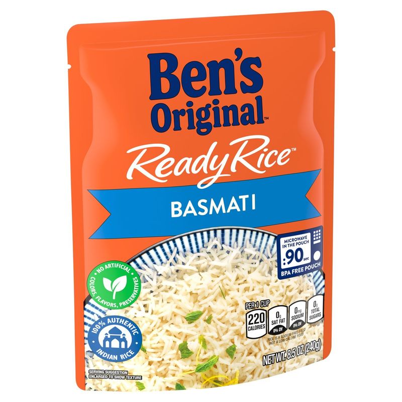 Ben's Original Ready Rice Basmati, 8.5 oz. pouch