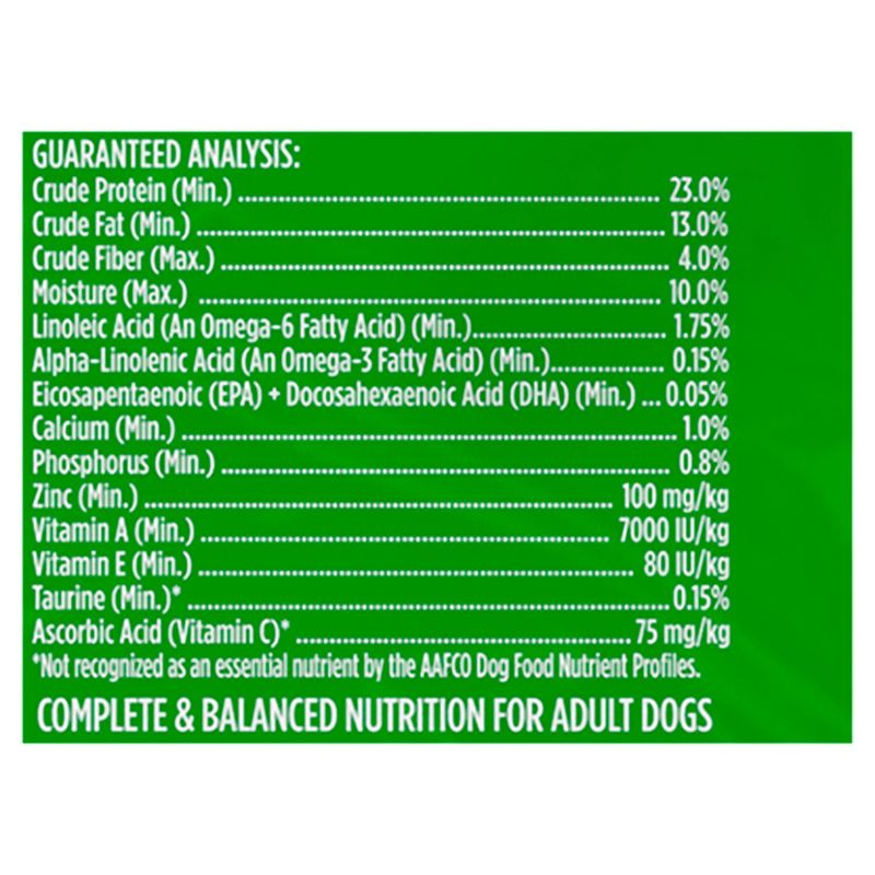 Nutrish Real Chicken &amp; Veggies Recipe Complete &amp; Balanced Natural Food for Adult Dogs, 14 lb