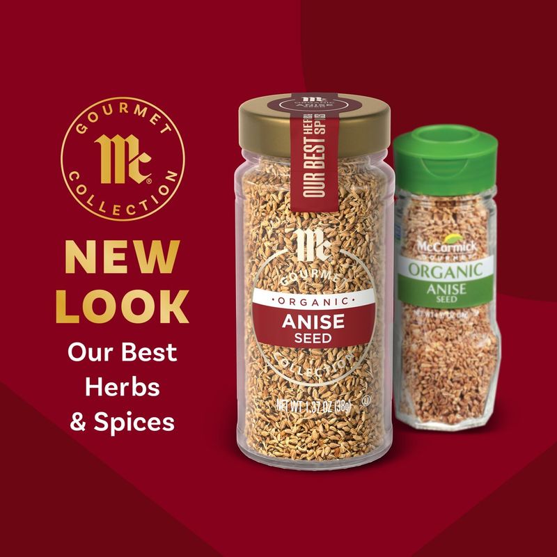 McCormick Gourmet Collection Organic Anise Seed, 1.37 oz