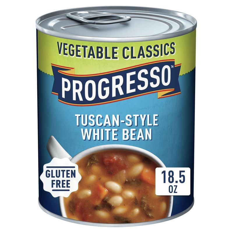 Progresso Vegetable Classics Tuscan-Style White Bean Soup, 18.5 oz