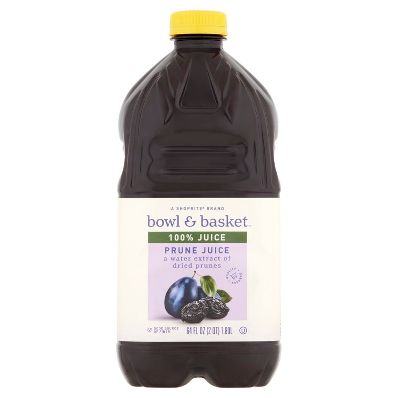 Bowl &amp; Basket Prune 100% Juice, 64 fl oz