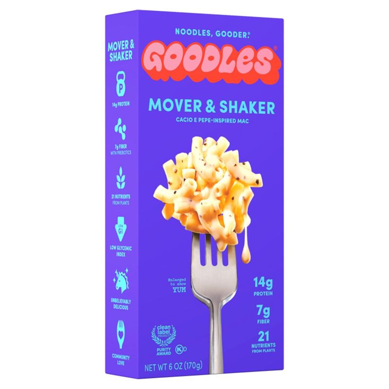 Goodles Mover &amp; Shaker Cacio E Pepe-Inspired Mac, 6 oz