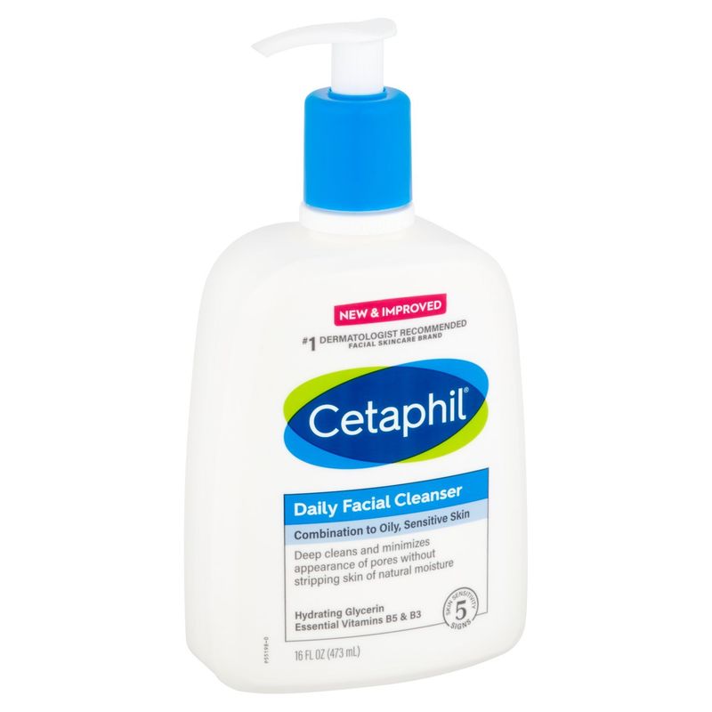 Cetaphil Daily Facial Cleanser, 16 fl oz