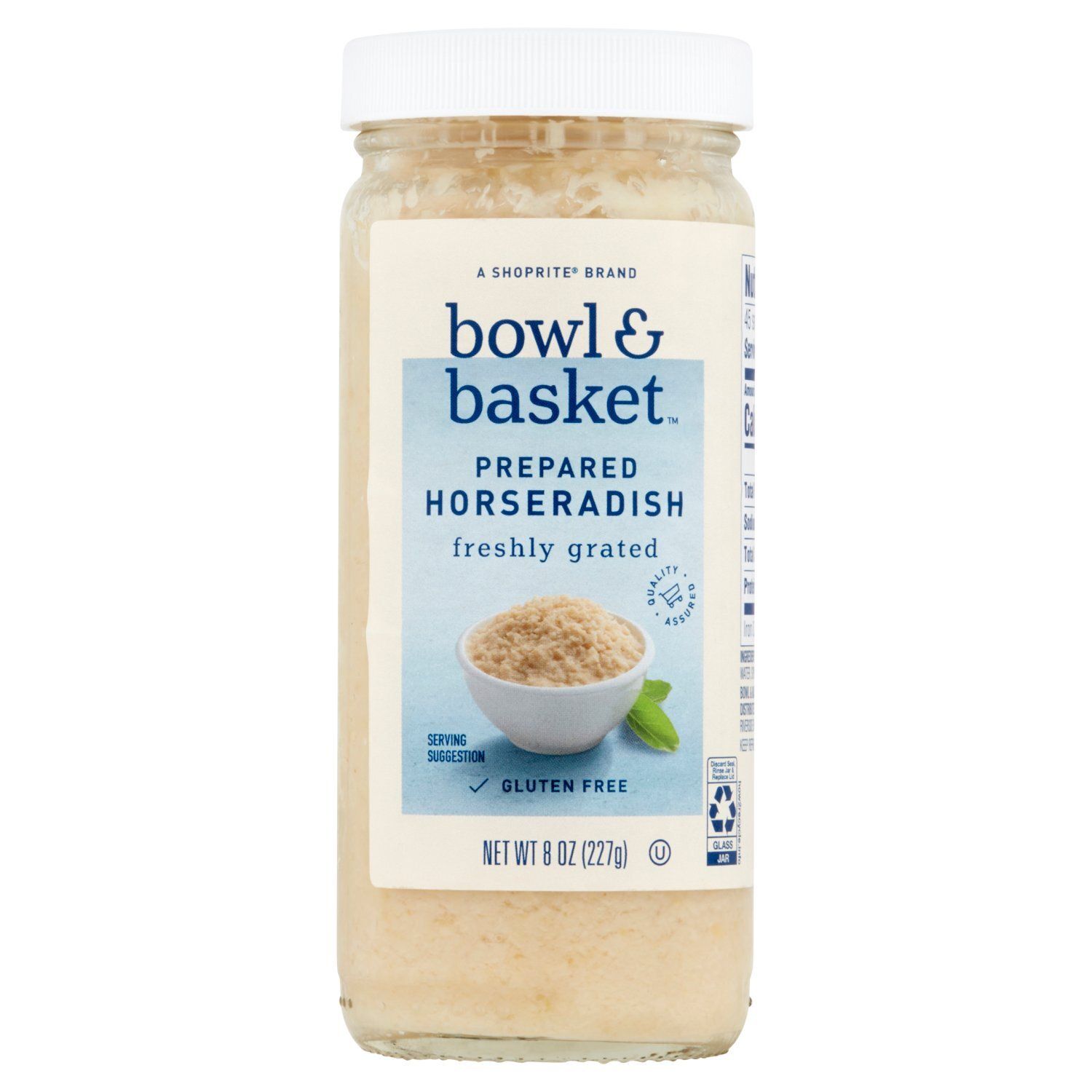 Bowl &amp; Basket Prepared Horseradish, 8 oz