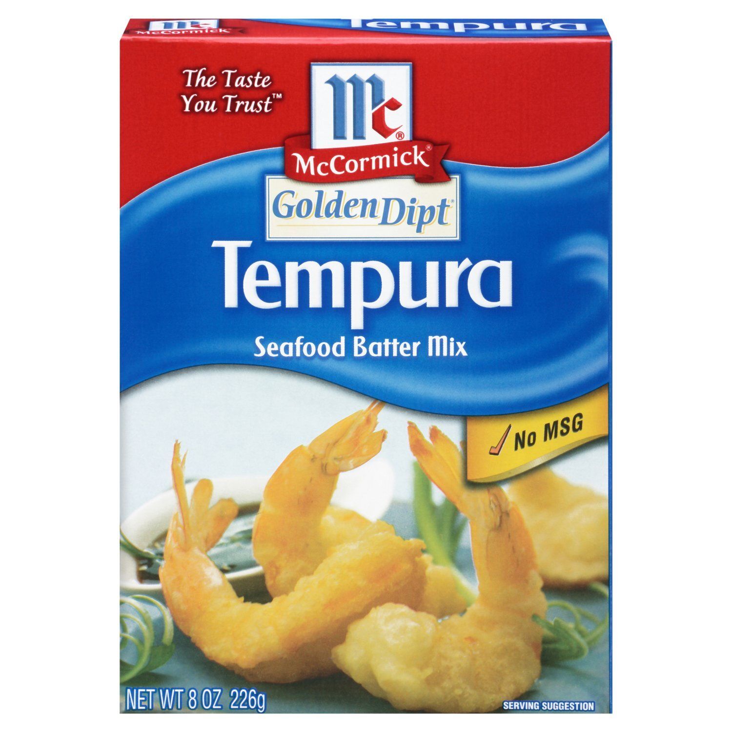 McCormick Golden Dipt Tempura Seafood Batter Mix, 8 oz