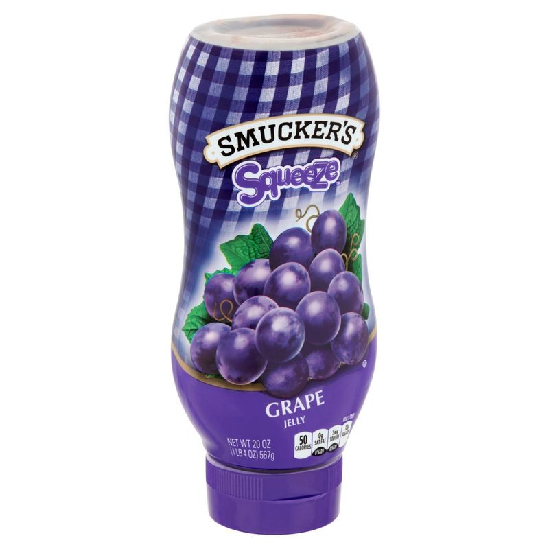 Smucker's Squeeze Grape Jelly, 20 oz