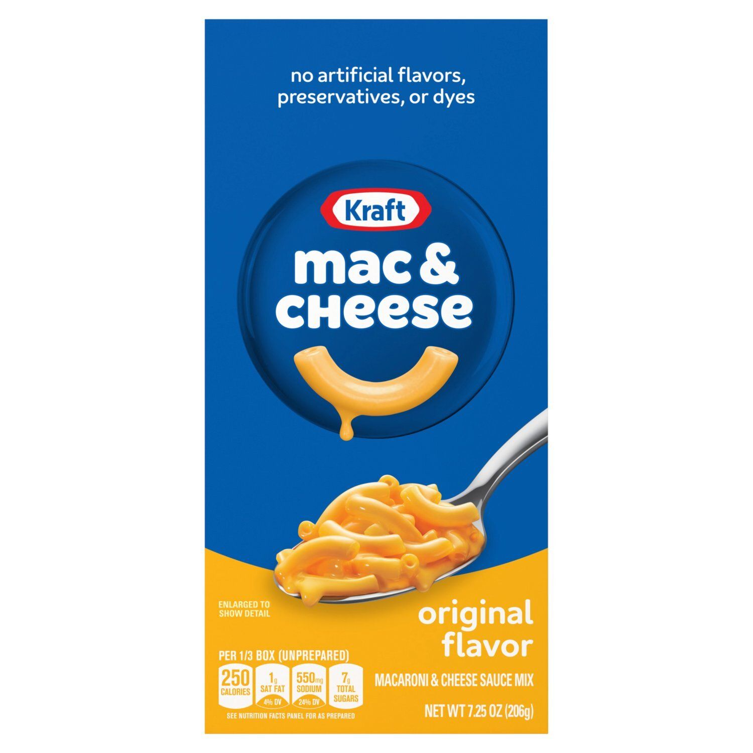 Kraft Original Flavor Macaroni &amp; Cheese Sauce Mix, 7.25 oz