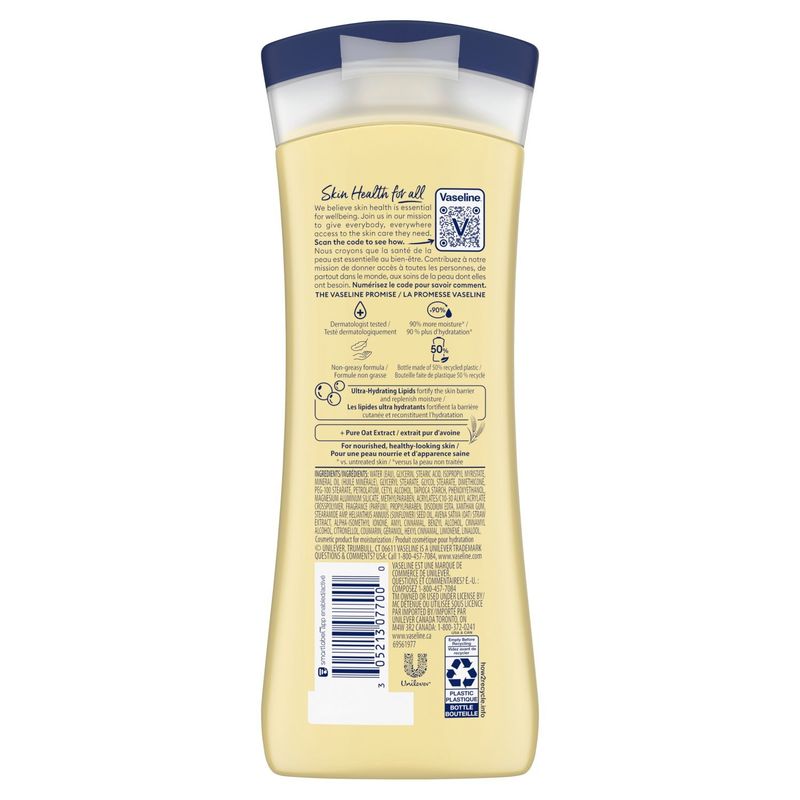 Vaseline Intensive Care Nourishing Moisture Lotion, 10 fl oz