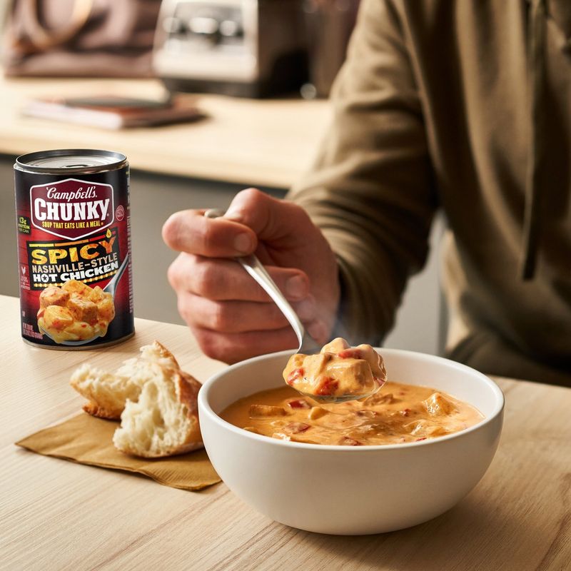 Campbell's Chunky Spicy Nashville-Style Hot Chicken Soup, 18.8 oz
