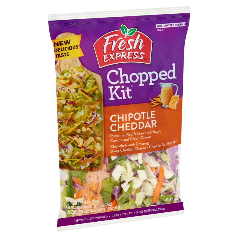 Fresh Express Chopped Kit Chipotle Cheddar Salad, 11.4 oz