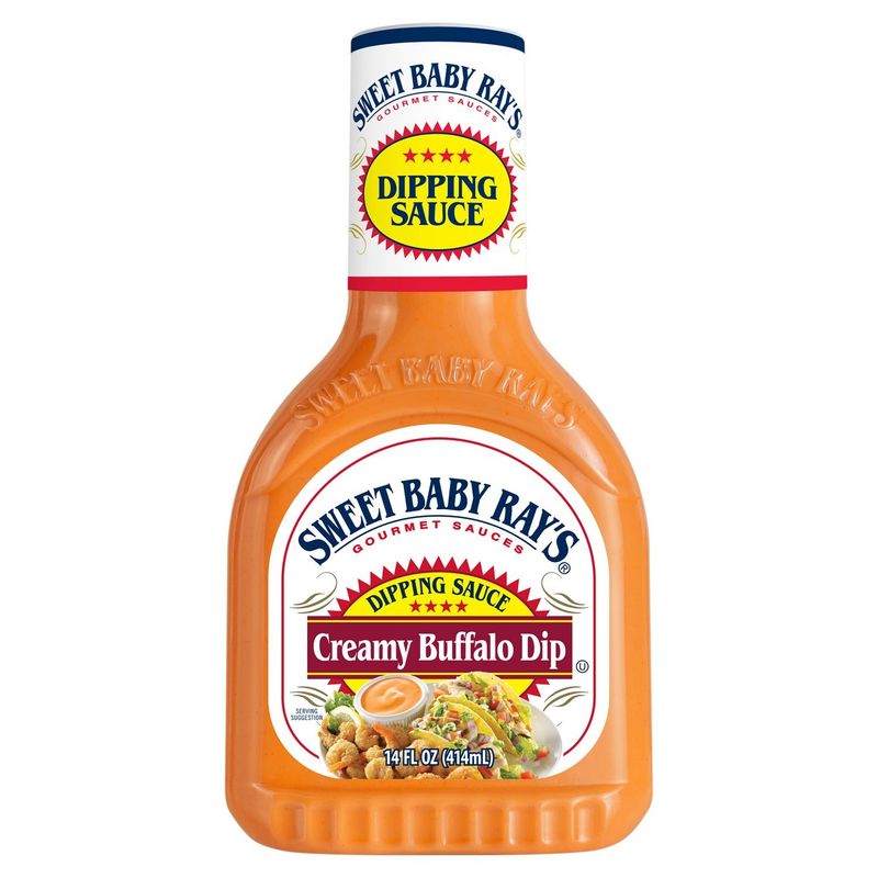 Sweet Baby Ray's Creamy Buffalo Dip Dipping Sauce, 14 fl oz