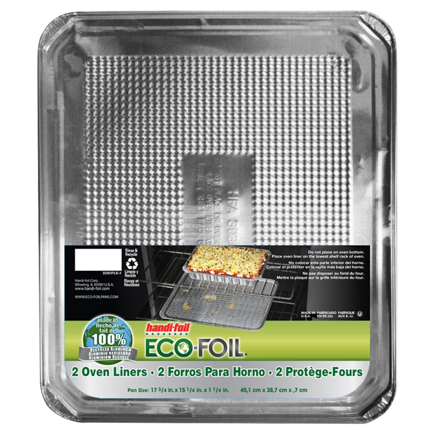 Handi Foil Oven Liners, 2 Count