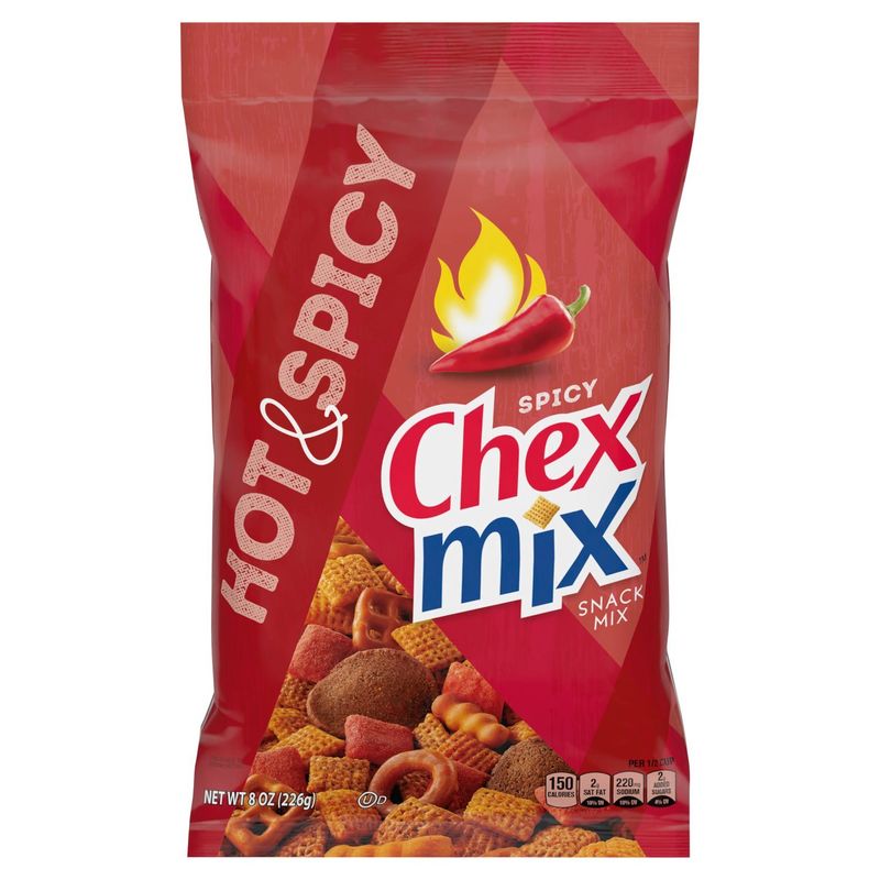 Chex Mix Hot &amp; Spicy Snack Mix, 8 oz