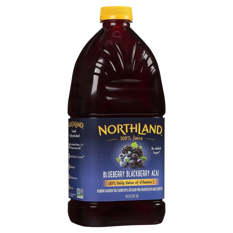 Northland Blueberry Blackberry Acai Flavored Juice, 64 fl oz