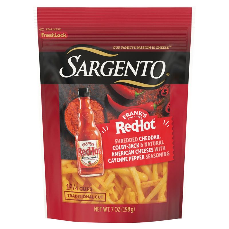 Sargento Frank's RedHot Traditional Cut Cayenne Pepper Seasoning, 7 oz