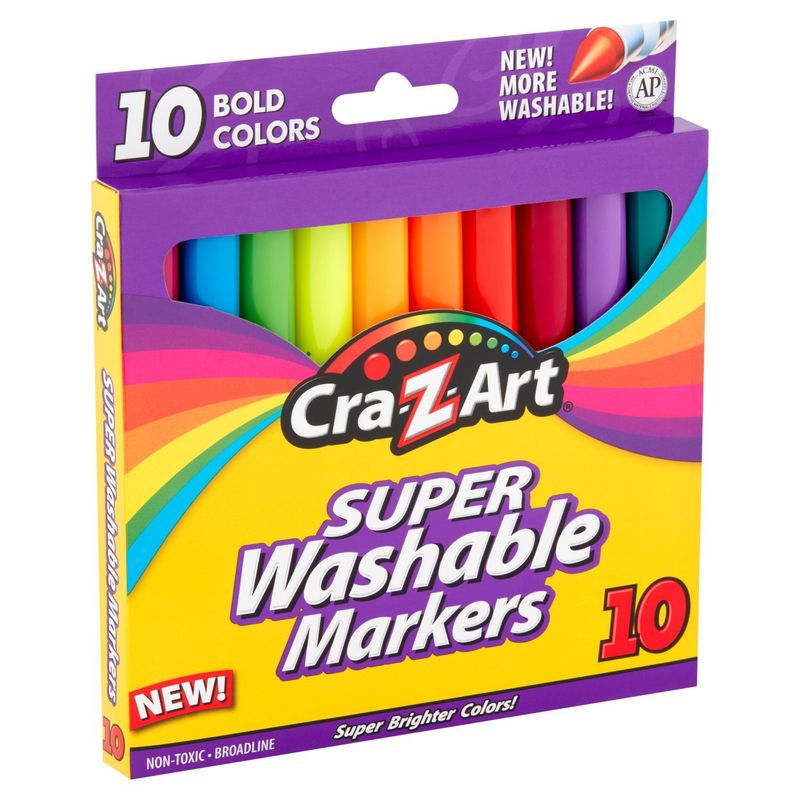 Cra-Z-Art Super Washable Markers, 10 count