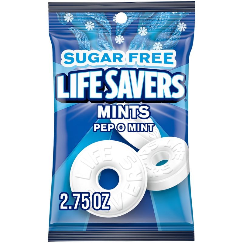 LIFE SAVERS Pep-O-Mint Sugar Free Breath Mints