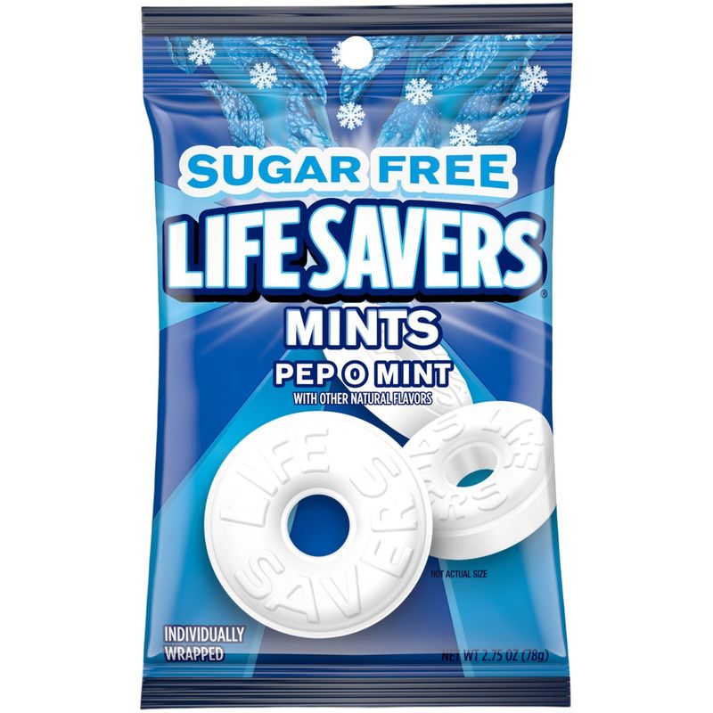 LIFE SAVERS Pep-O-Mint Sugar Free Breath Mints