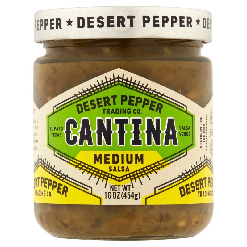 Desert Pepper Trading Co. Cantina Medium Salsa, 16 oz